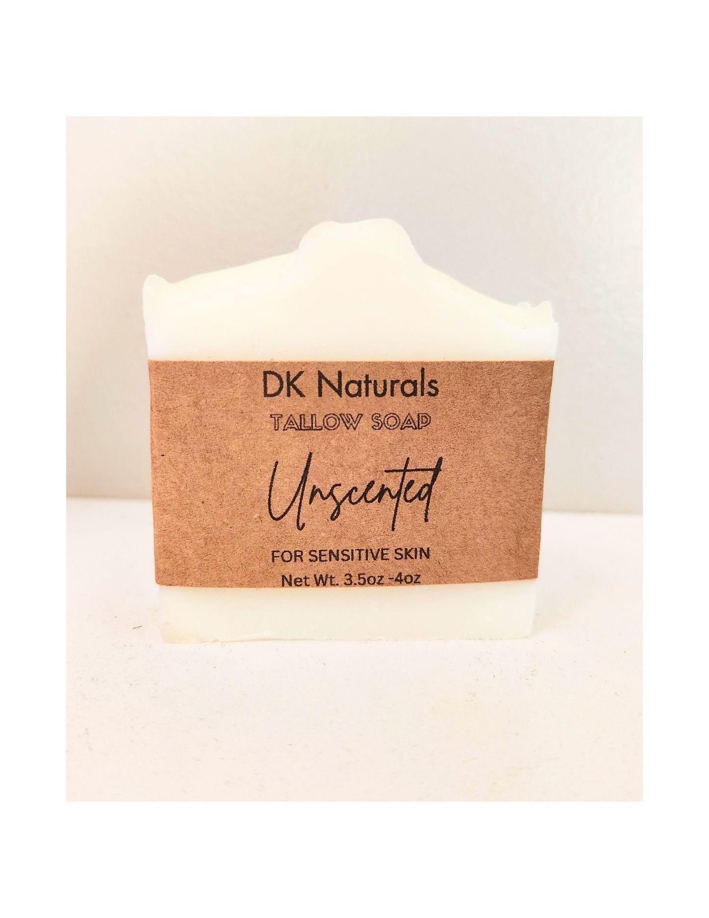 Unscented Tallow Bar Soap