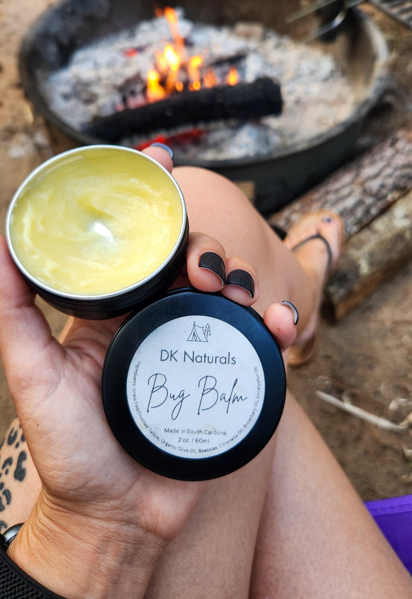 Tallow Bug Balm, DEET-Free Mosquito Repellant