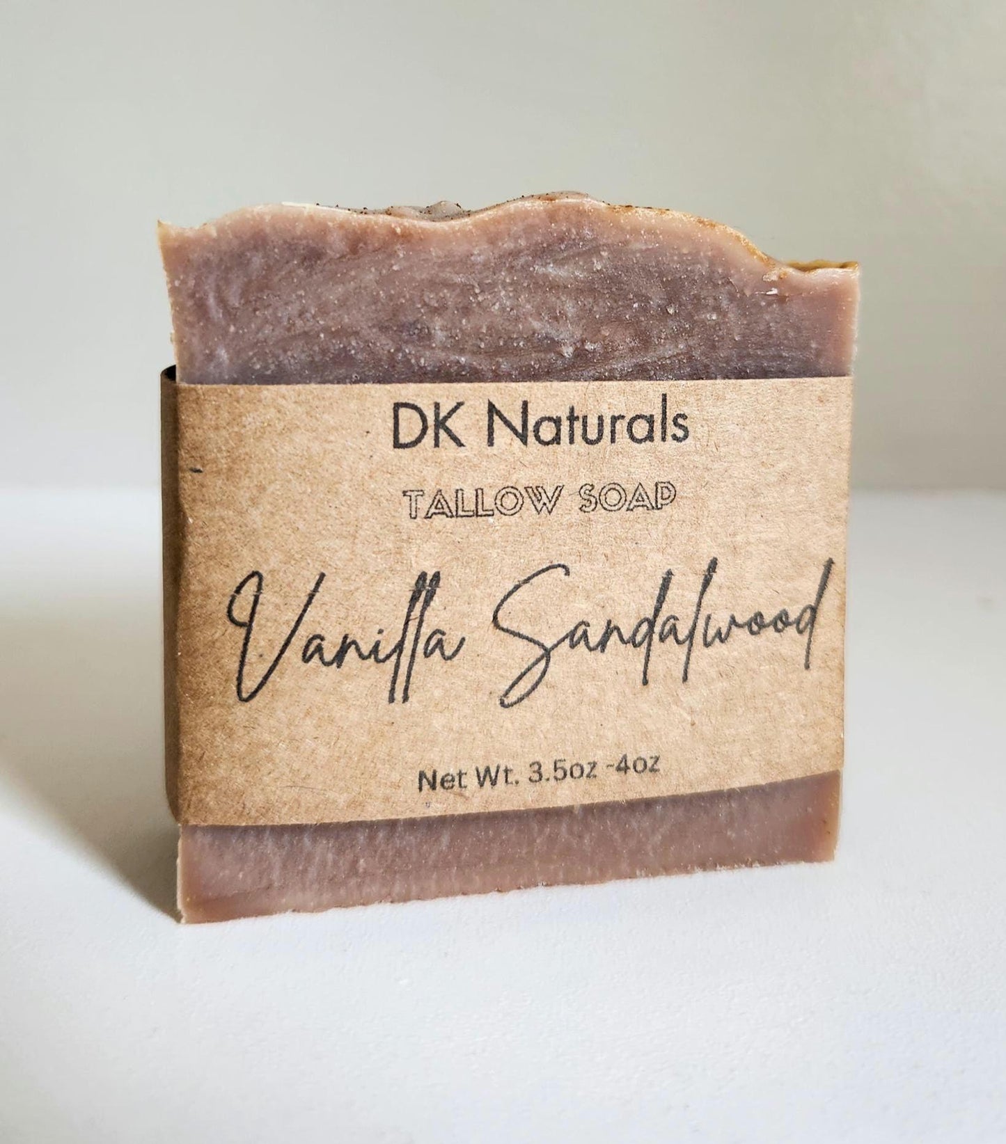 Vanilla Sandalwood Tallow Bar Soap