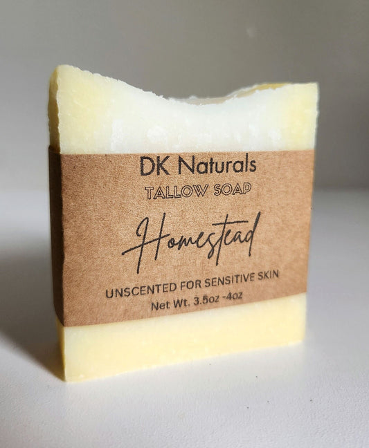 Unscented Tallow Bar Soap