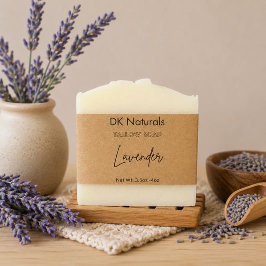 Lavender Tallow Bar Soap
