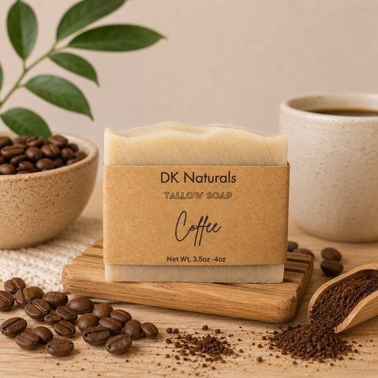 Coffee Scent Tallow Bar Soap