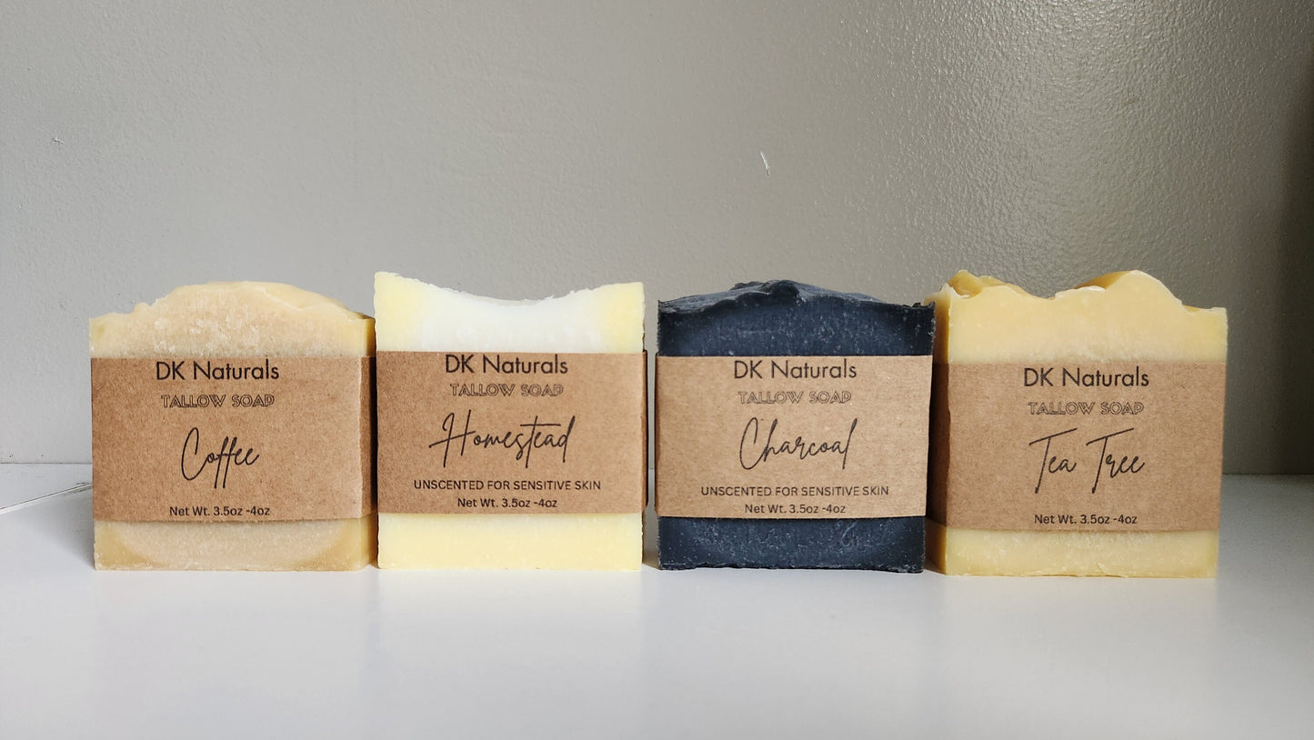 Rose Petals Tallow Bar Soap