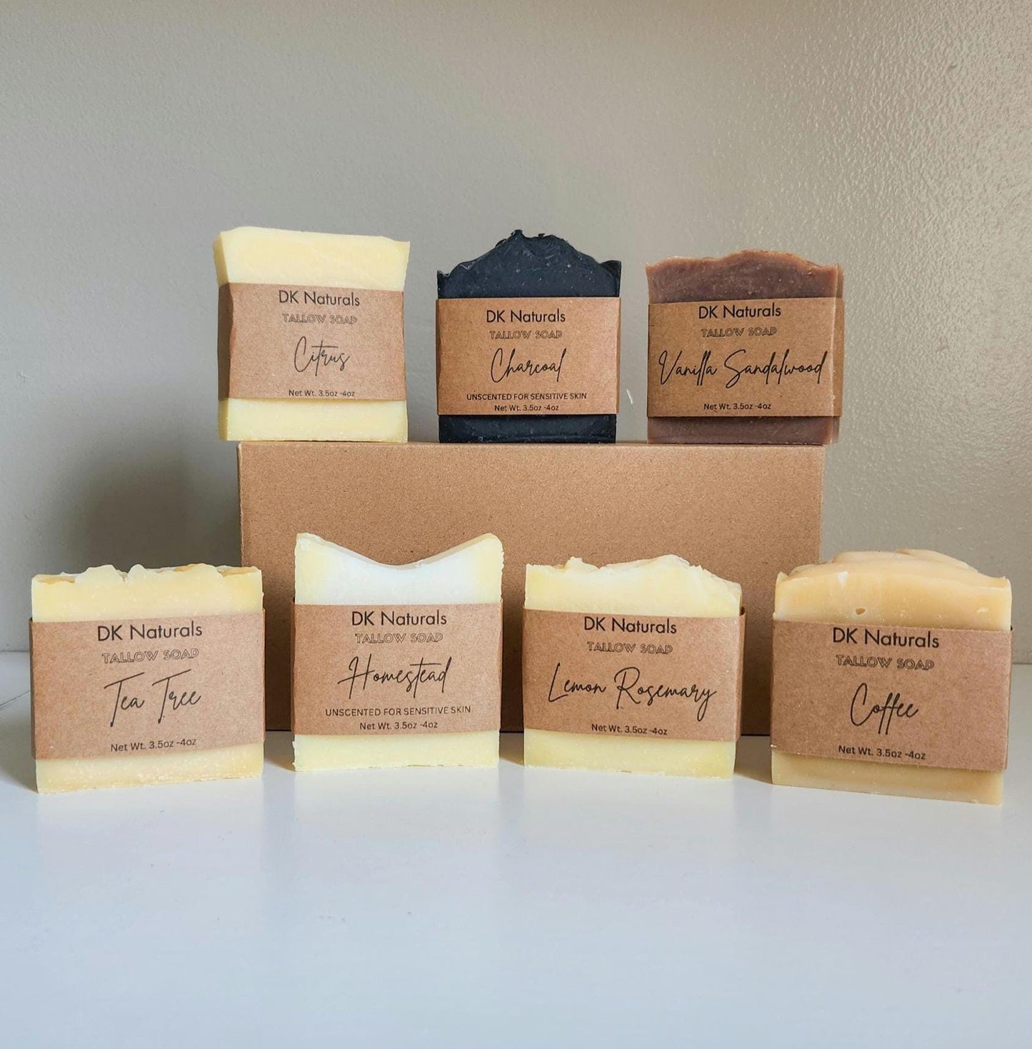 Vanilla Sandalwood Tallow Bar Soap