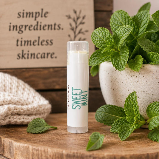 Sweet Mint Tallow Lip Balm – Cool, Refreshing & Grass-Fed